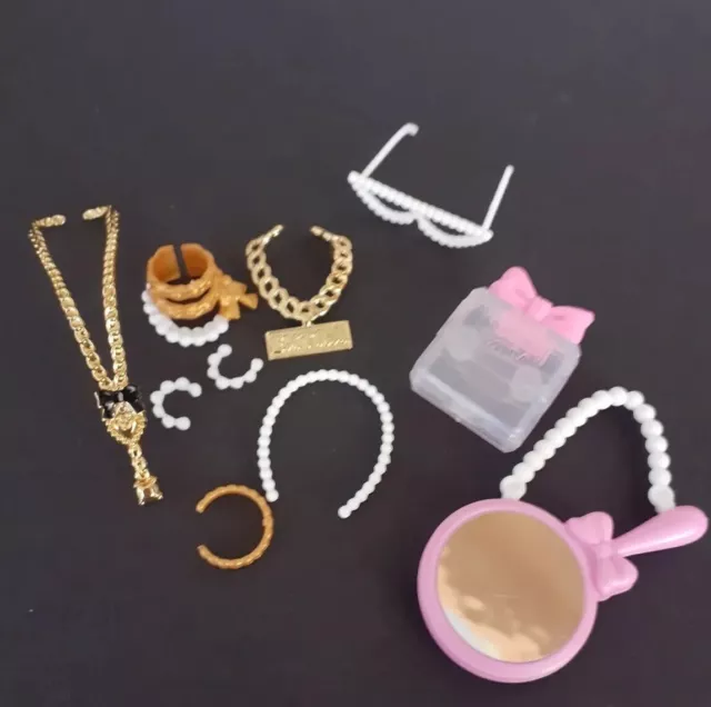 Barbie Dolls Clothes Extra Fancy Jewellery and Accessories. NEW!!