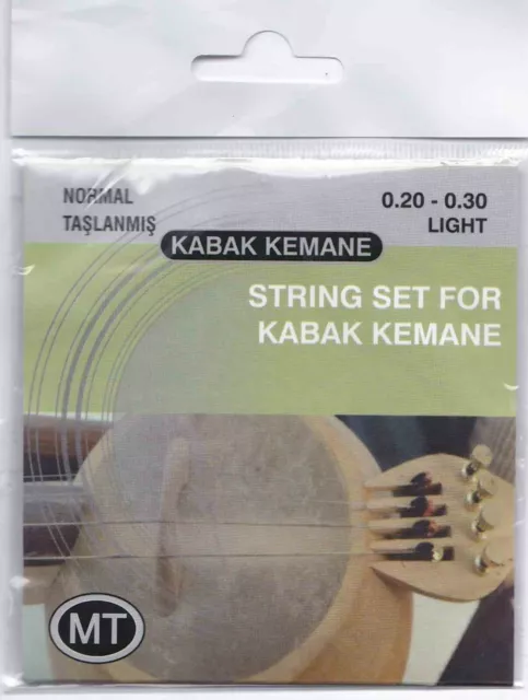 Kabak Kemane Teli Turkish kemanche strings 4 strings set