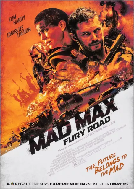 Mad Max Fury Road klassischer Film großes Poster Kunstdruck Geschenk 2
