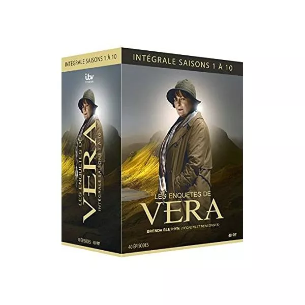 DVD - Les Enquetes de Vera - Integrale saisons 1-10 - Coffret 40 DVD