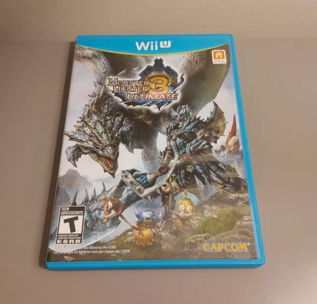 Monster Hunter 3 Ultimate (Nintendo Wii U, 2013) CIB Complete Tested