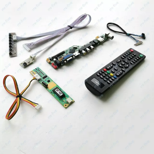 Fit N141X6-L01 1024*768 1CCFL LVDS 20-Pin display analog tv controller board kit