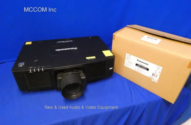 Panasonic PT-MZ16K WUXGA Projector w/ 4 Hrs, ET-EMS600 Lens