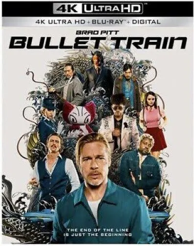 Bullet Train [Blu-ray] [DVD] [Region Free]