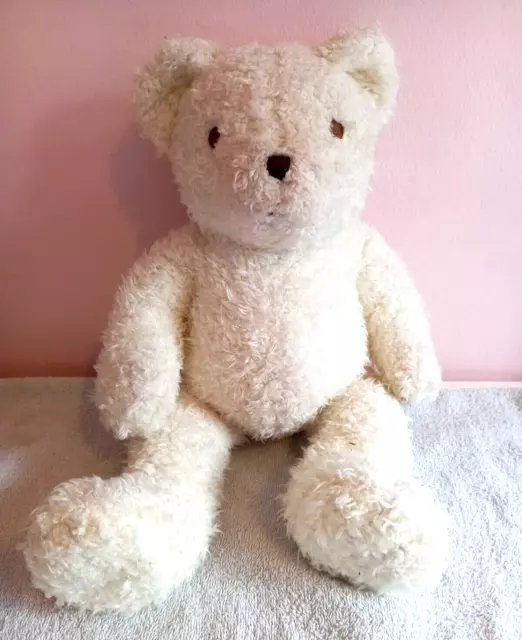 MAMAS AND PAPAS White Teddy Bear Soft Toy Nursery Bedroom Comforter 12.99 PicClick UK
