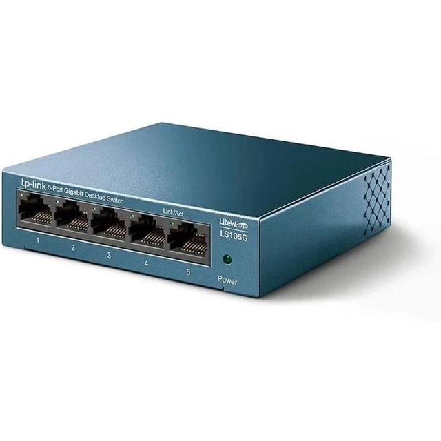 Switch Ethernet 5 porte TP-Link LS105G 10/100/1000 Mbps
