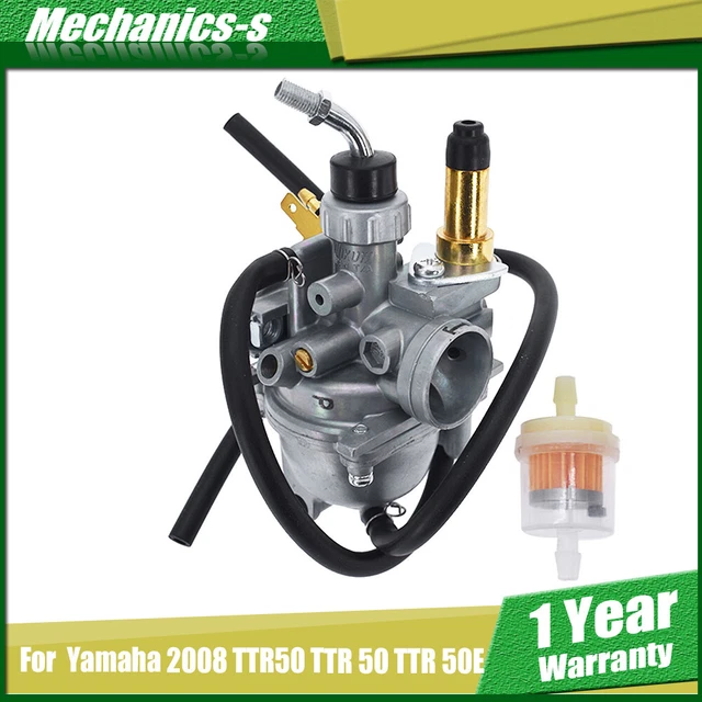 Carburetor Carb w/ Fuel Filter  For Yamaha 2008 TTR50 TTR 50 TTR 50E