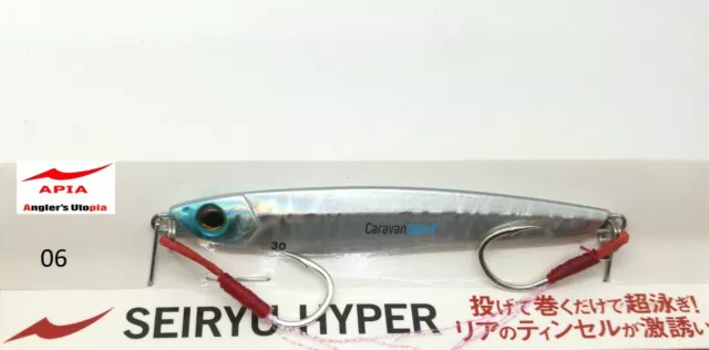 Artificiale Spinning Jig Seiryu Hyper 06 Apia 40 Gr Lure Señuelo Pesca Esca Mare