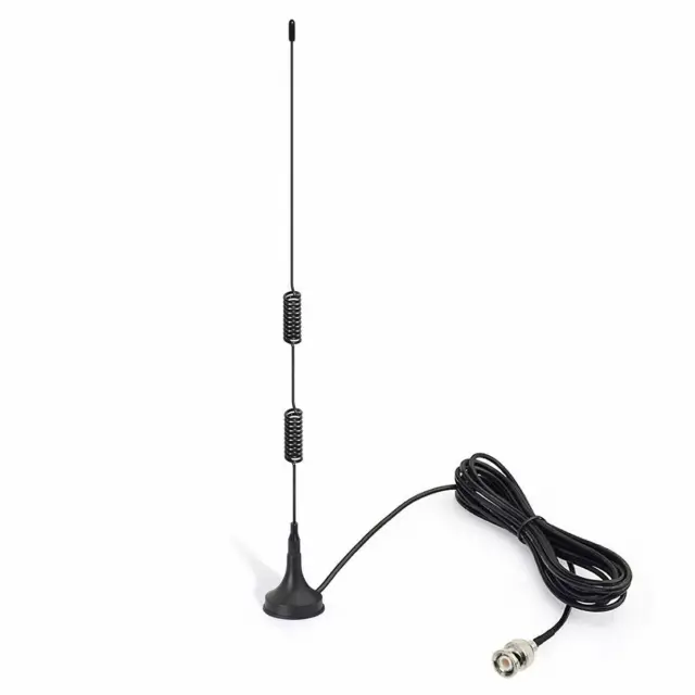 VHF UHF Ham Radio Antenna For Uniden Bearcat Whistler Radio Shack Police Scanner
