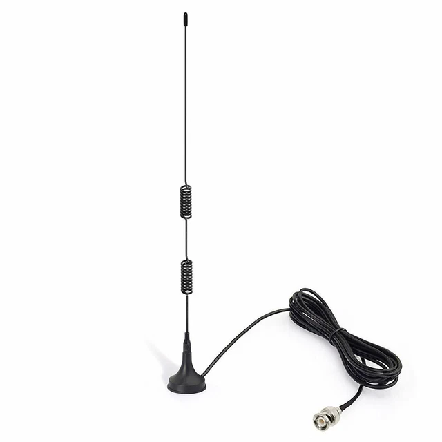 VHF UHF Police Scanner CB Radio Ham Radio Antenna BNC for Whistler Radio Shack