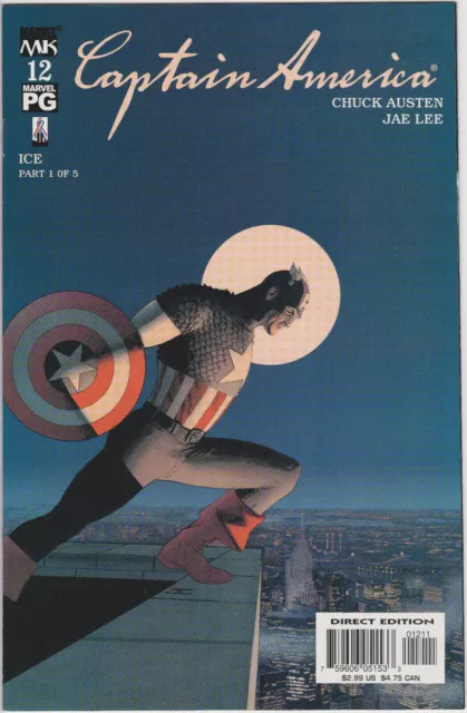 Capitán América #12, Vol. 4 (2002-2004) Marvel Knights, cómic de alta calidad