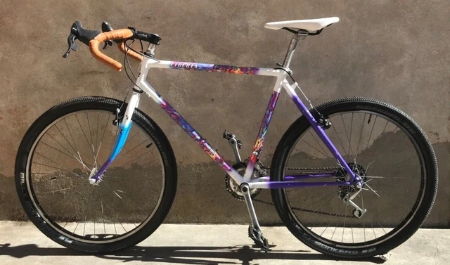 VÉLO VINTAGE VTT Libéria restauré en Gravel taille 45 année 90