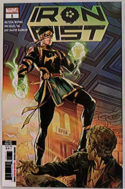 Iron Fist #1 (2022) 2Nd Printing Michae Yg Variant Key! Marvel Comics