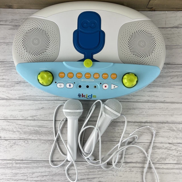 Singing Machine Kids Portable Karaoke Player SMK1010 With 2 Microphones