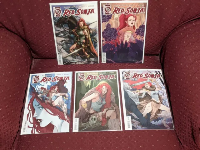 Red Sonja Volume 3 (2016) #1-5 Dynamite Comics VG++++++++ Marguerite Bennett