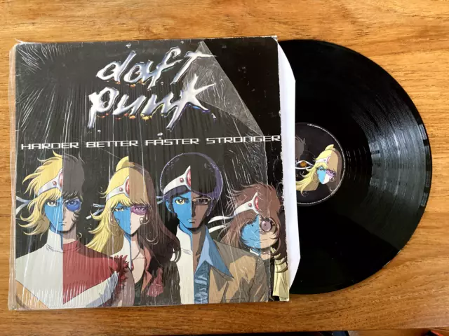 Daft Punk Harder Better Faster Stronger 2001 Vinyl Record House