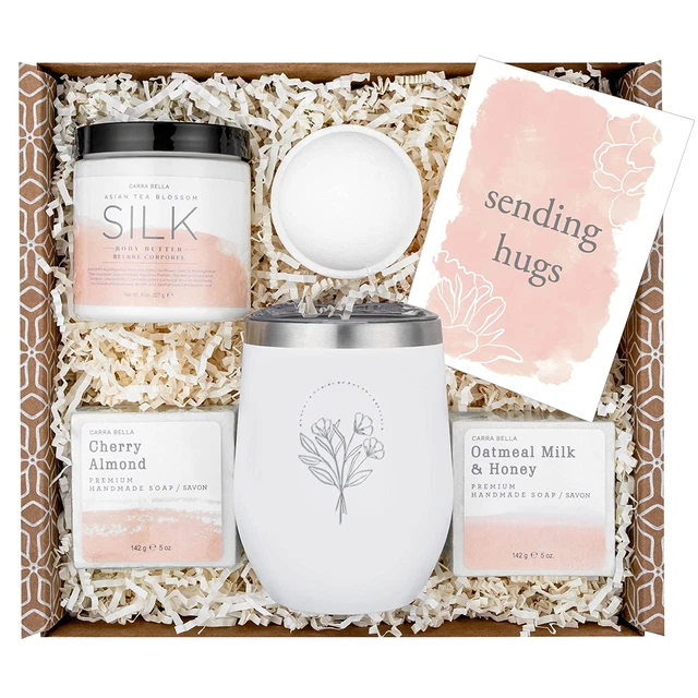 Get Well Soon Regalos para Mujer - Envío de Abrazos Spa Caja de Regalo Paquete de Cuidado para Frien