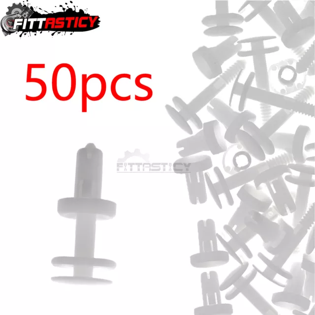 50x For GM Truck Chevrolet GMC Buick Push Type Retainer Clips Door Trim Panel