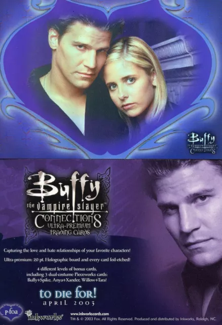 Buffy The Vampire Slayer Connections Promo Card P-Foa