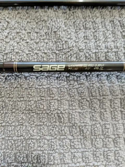 SAGE RPLX 890-3 Graphite III Salt Water Fly Fishing Rod. 8 wt, 3-pc, 9 foot  $302.50 - PicClick