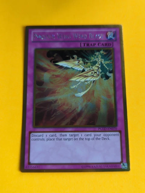 YuGiOh UNL ed Gold Rare Phoenix Wing Wind Blast PGLD-EN070