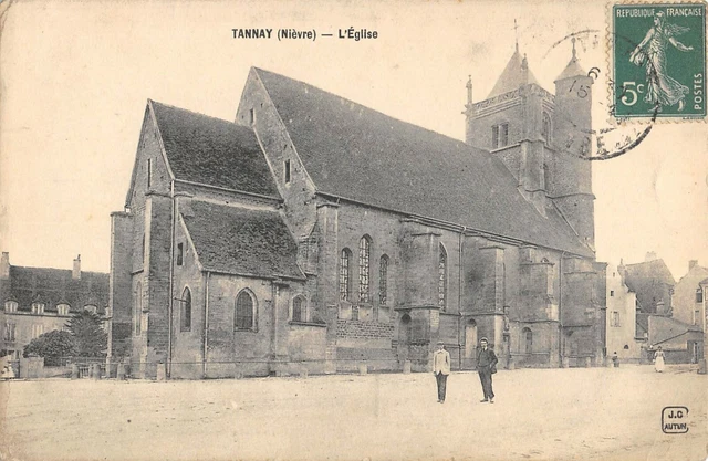 Cpa 58 Tannay Eglise