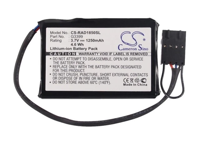 G3399  Battery for DELL  Poweredge 1850 Poweredge 2800 Poweredge 28501250mAh