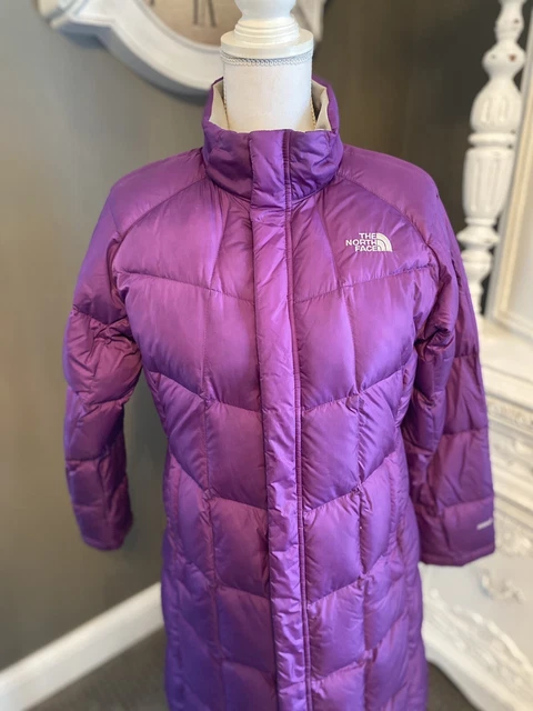 The North Face 550 Purple Puffer Coat Jacket Youth Girls L/G (14/16) goose down