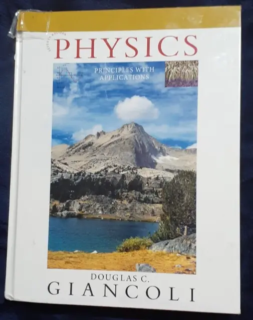 Physics Principles With Applications Book 7th Edition Giancoli**Taped Cover*
