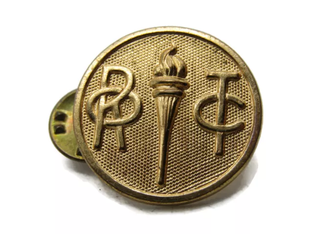 ROTC Torch Pin Gold Tone