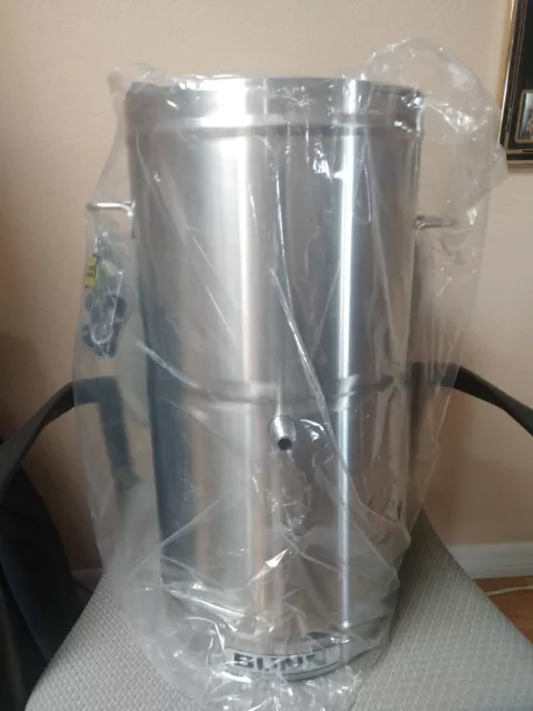 NEW 4 Gal Commercial Iced Tea Coffee Dispenser BUNN Model TDO-4 stainless steel