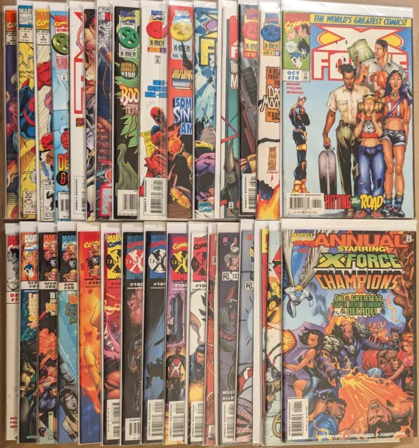 X-Force lot of 31 comics