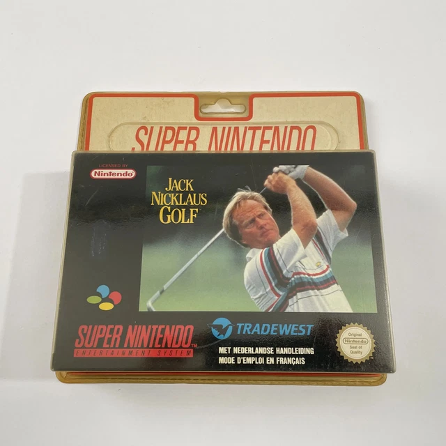 Jack Nicklaus Sur NES (PAL) – Jeu De Golf Rétro Complet, Bonne Condition