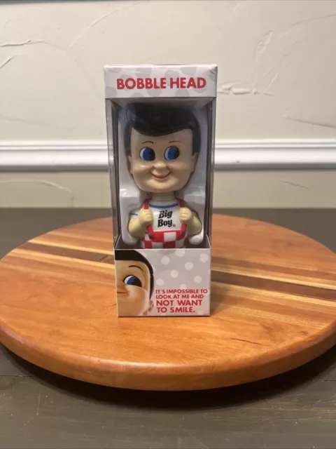 Bobs Big Boy Boy Bobble Head Classic Family Restaurant History 7” NIB 2019