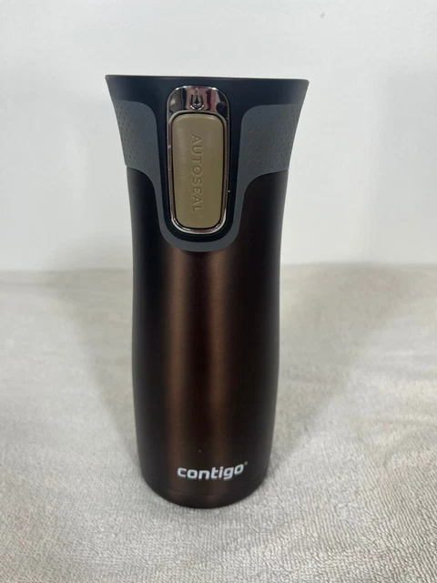 Contigo 16 oz West Loop 2.0 AutoSeal Insulated Stainless Steel mug Matte Latte