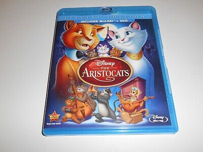 Walt Disneys THE ARISTOCATS 2012 Special Edition Blu-Ray 2-Disc DVD Set OOP