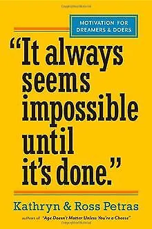 It Only Seems Impossible Until It's Done de Petras, Kathry... | Livre | état bon
