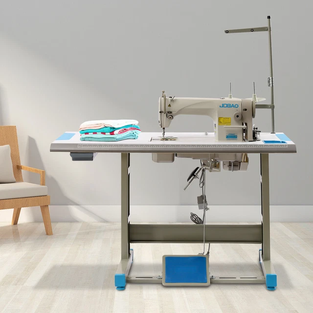 INDUSTRIAL STRENGTH SEWING Machine Upholstery+Leather&Motor+Table Heavy