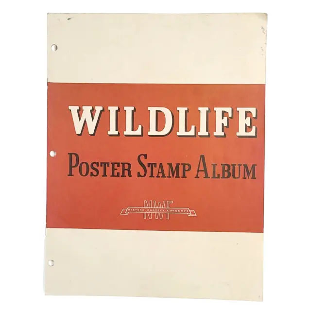 1940 National Wildlife Federation Poster Stamp Album Complete