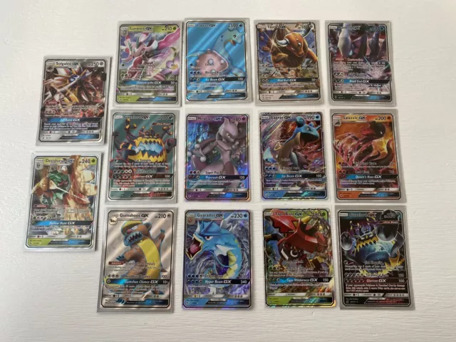 GX Lot Bundle Bulk Set 11x Ultra Rare Holo New two Gyarados + Pokemon Cards TCG