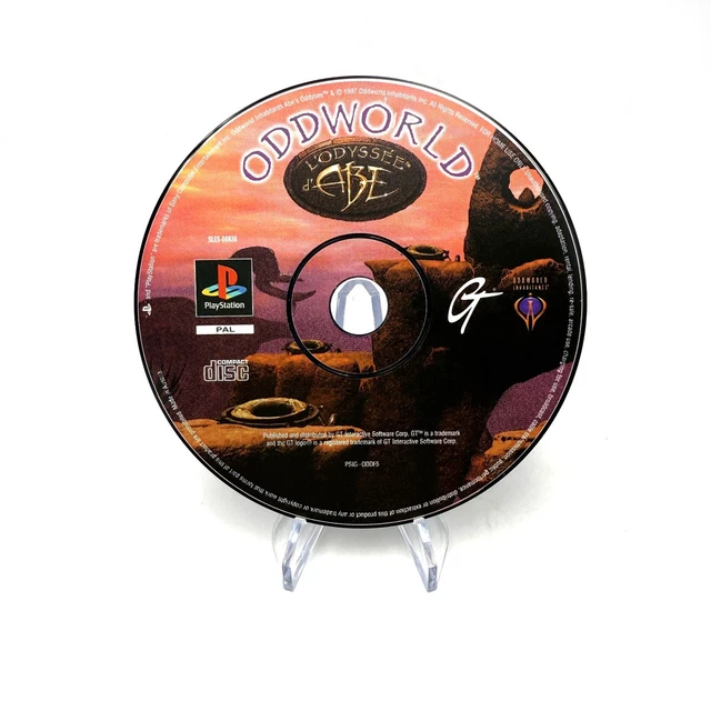 Jeu PC Oddworld : L'Odyssée D'Abe - Version Française 1997 - Très Bon état, Boîte Et Manuel Inclus