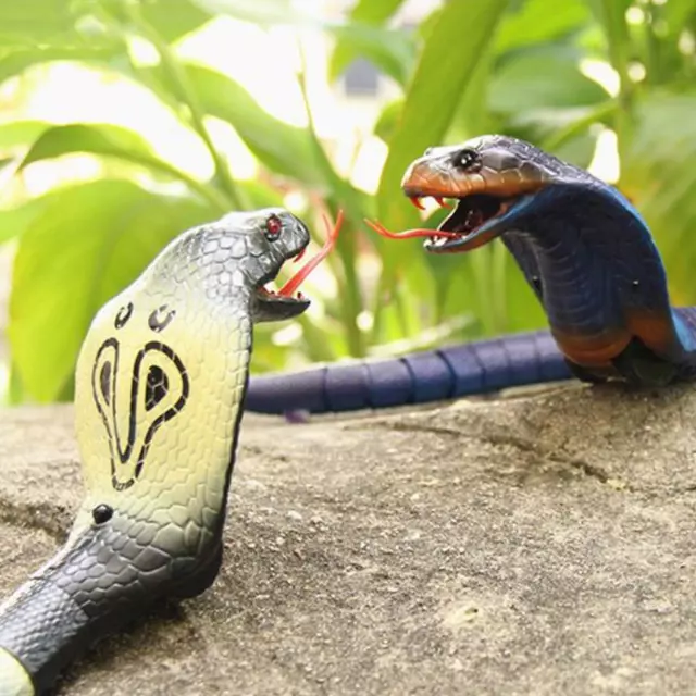 Infrared Remote Control Snake Realistic Prank Fun USB Toy P1B1 P2T1