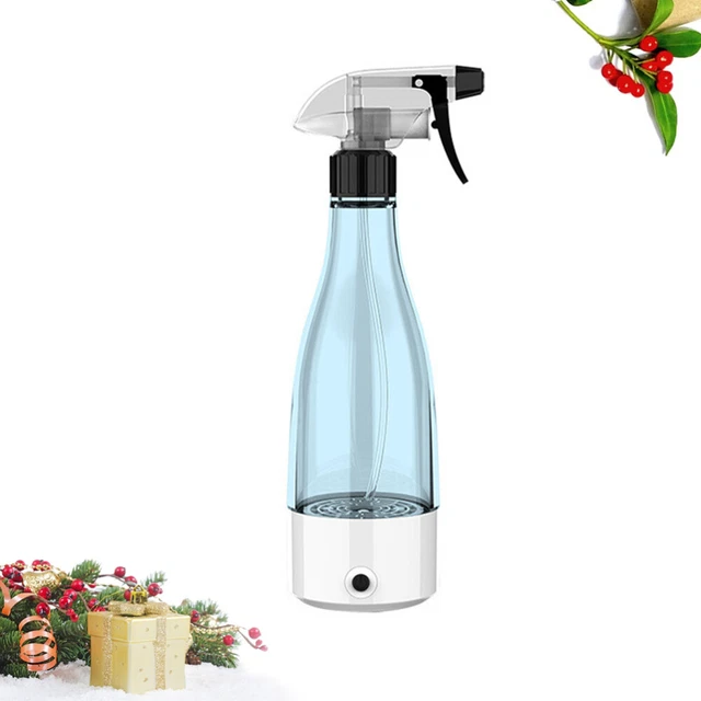 Bottiglia acqua disinfettante fai da te 350 ml bottiglia acqua disinfettante portatile black