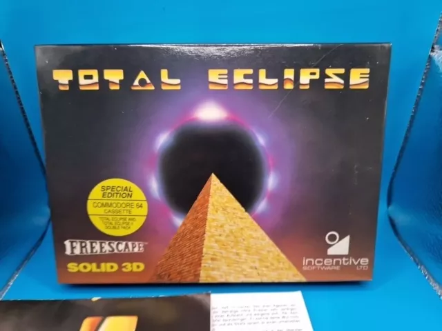 Commodore 64 C64 Computer Game Total Eclipse 1 & 2 - Big Box Edition FASTPOST 2