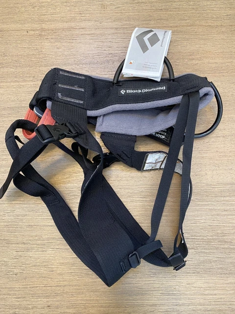 Black Diamond Kids A Bod Child Rock Climbing Harness type C One Size preowned