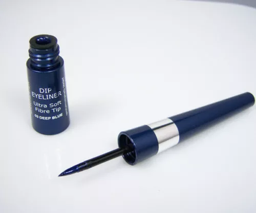 Makki Bleu Profond Dip Eyeliner Liquide Ultrasoft Fibre Feutre Pointe Eye-Liner