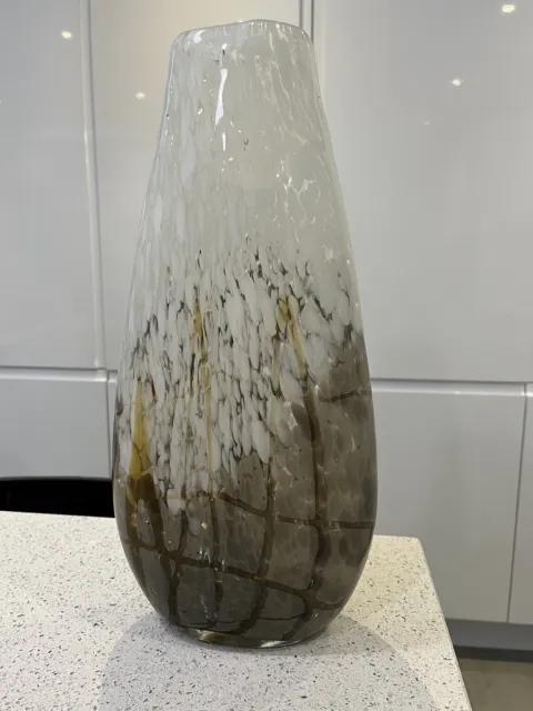 Large Murano Studio art glass vase