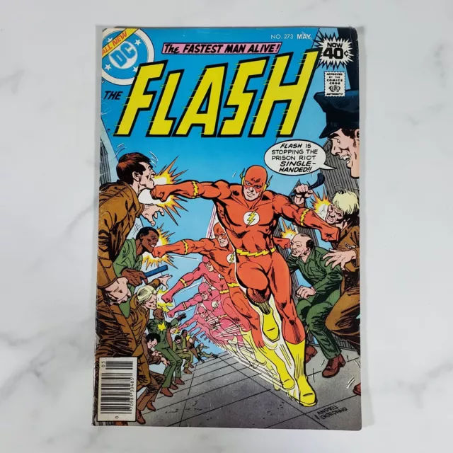 THE FLASH #273 1979 70s DC Ross Andru/Dick Giordano Cover ALEX SAVIUK comic art