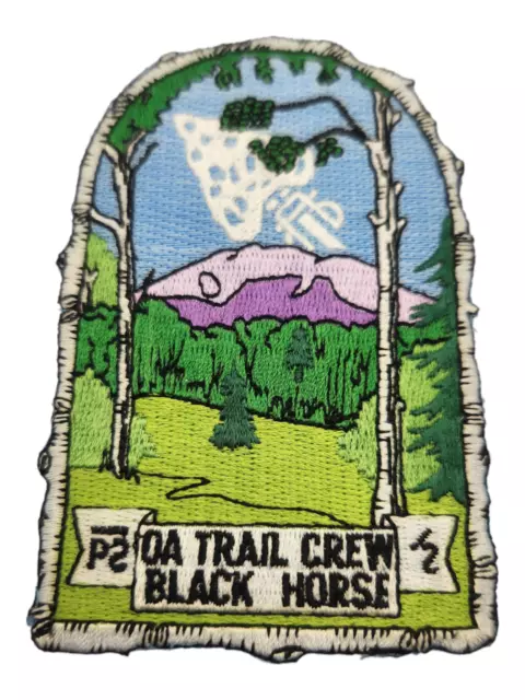 OA Trail Crew Black Horse Philmont Scout Ranch Boy Scout BSA Patch
