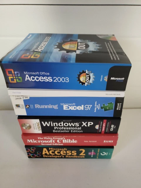 MICROSOFT OFFICE ACCESS Inside Out Windows XP Excel 97 Access 2 ...